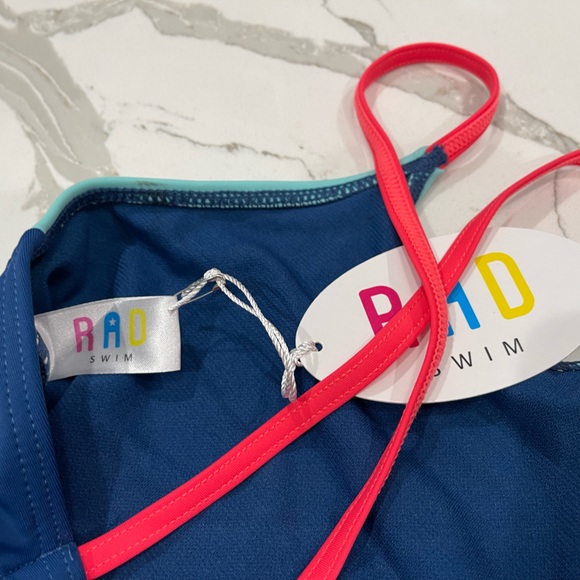 NWT New Rad Girls Swimsuit - Picture 3 of 5